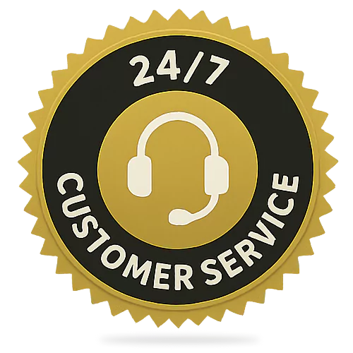 24x7-customer-service badge