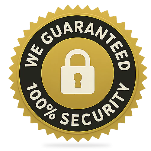 we-guaranteed-security-badge