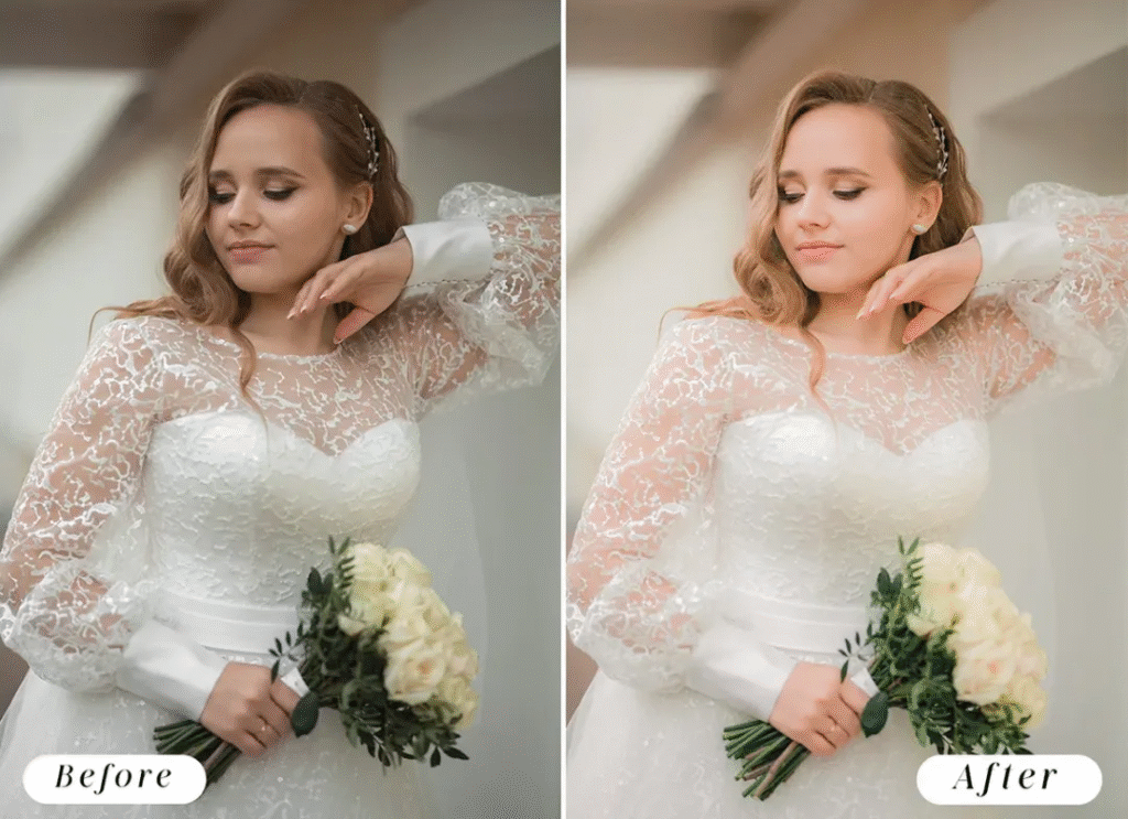 wedding photo retouching service