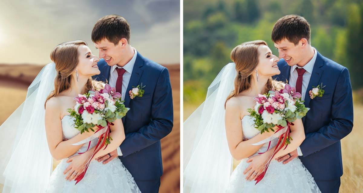 wedding photo retouching services