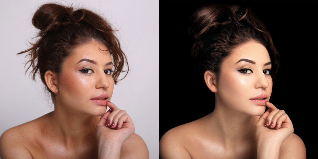 Boudoir retouching services