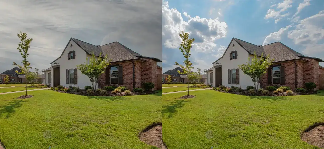 Real estate photo editing service